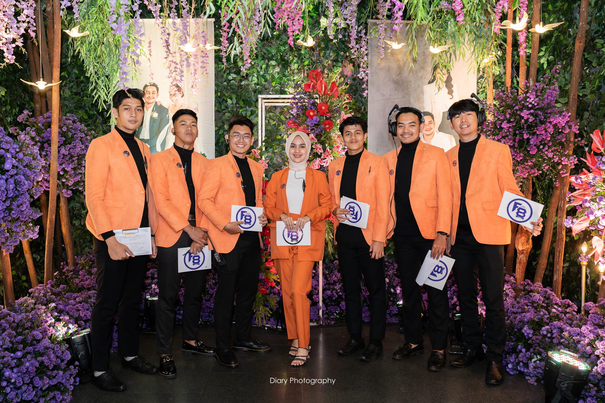 Wedding Organizer Palembang, Elnam Info, Crew F8 Management dalam menggunakan Clearcom dan HT